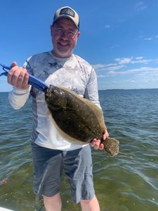 Summer Flounder fish caught in Spring Hill