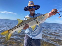 Caught a 34-inch Snook in Spring Hill