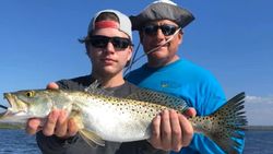 Spotted Weakfish, 27-inch fish caught while fishing in FL