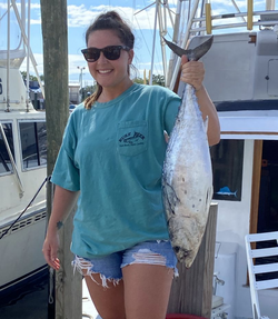 A single fisherman at Carolina Beach