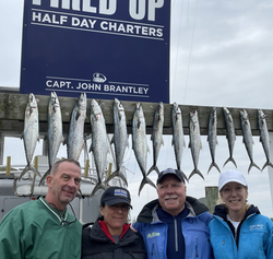 8 spanish mackerel and king mackerel fish caught in NC