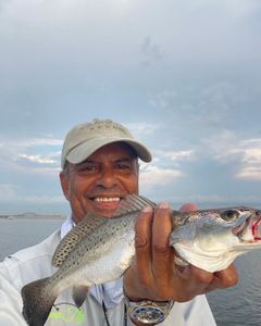 Lone angler enjoys fishing in LA