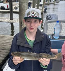 Speckled trout caught fishing in New Orleans Louisiana