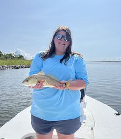 Redfish caught while fishing in New Orleans