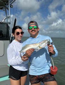 Two anglers fishing in Brownsville