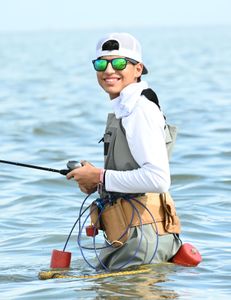 Person fishing in Texas