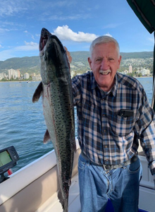 A person fishing in BC