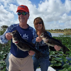 Two anglers fishing in Florida