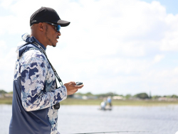 Fisherman enjoying a great day of fishing in Kissimmee
