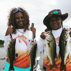 Largemouth bass caught in FL