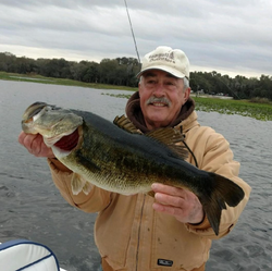 Largemouth bass caught in FL
