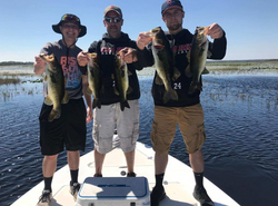 5 smallmouth and largemouth bass caught on fishing trip in FL