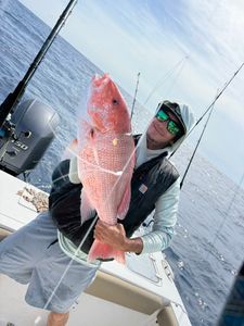 Red snapper caught while fishing in Port Orange FL