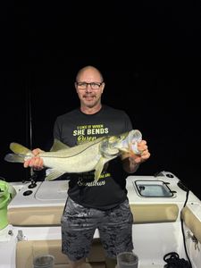 Snook catch displayed on fishing boat in Port Orange FL