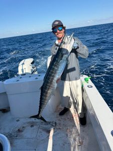 Wahoo fish caught during deep sea fishing trip in Port Orange FL
