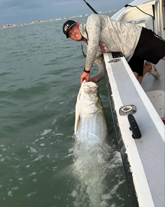 Angler with a single 18-inch fish caught in FL