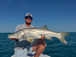 Snook fish caught fishing at Fort Myers Beach