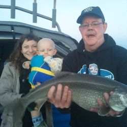 Anglers enjoy a day of fishing in California