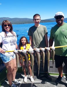 4 anglers fishing in California