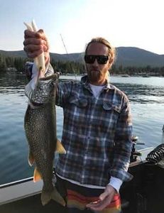 Fishing in California with 1 fish