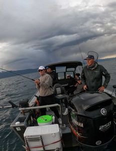 Six people enjoying outdoor activity in Tahoe Vista