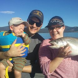 Image of a bull trout fish caught while fishing in CA