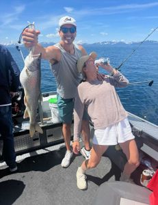 Lake trout caught in Tahoe Vista