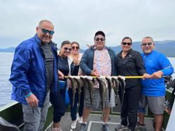 Group of 6 people enjoying outdoor activities in Tahoe Vista