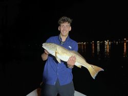 Redfish caught at New Smyrna Beach