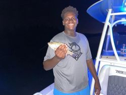 Angler fishing alone in Florida