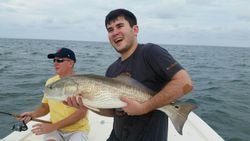 Redfish caught in Apalachicola, Florida