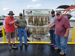 Blackh2oDog Charters Lake Erie Walleye