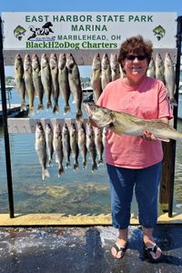6 fish caught at Lakeside Marblehead