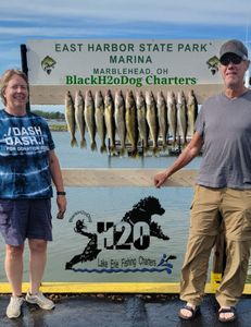 5 fish caught in OH during fishing trip