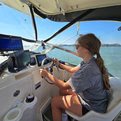 Perfect conditions for jigging and trolling on calm water today.