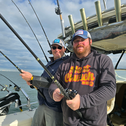 Exciting day on the water using jigging and trolling techniques at East Harbor State Park Marina.