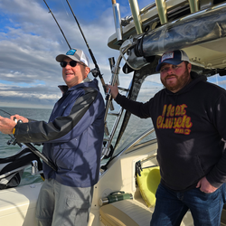 Great day on the water at East Harbor State Park Marina. Cloudy afternoon made for perfect fishing conditions.