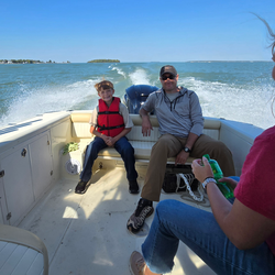Perfect day for jigging and trolling on the water with clear conditions!