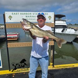 Angler enjoying fishing adventure in OH