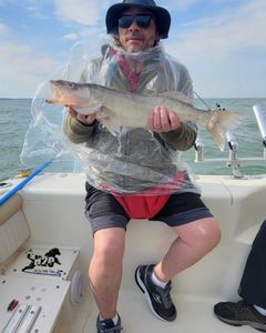 Angler with a 22-inch catch at Lakeside Marblehead