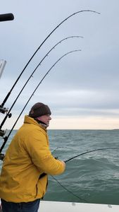Angler with fishing rod enjoying the outdoors in OH