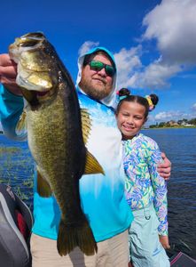 Two people fishing in Winter Garden, Florida