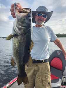One person fishing in Winter Garden Florida