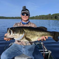 Largemouth bass caught in FL