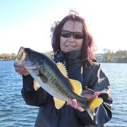 Largemouth bass caught in Winter Garden Fl