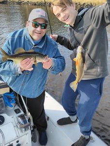 Black Bass and Redfish together