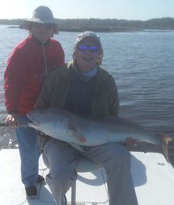 A person fishing in Jacksonville