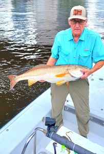 A person fishing in Jacksonville