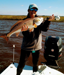 Redfish caught by angler in FL