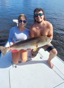 Redfish caught during a fishing trip in FL